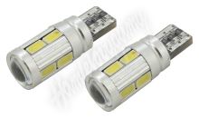 Žárovka 10 SMD LED 3chips 12V T10 CAN-BUS ready bílá 2ks