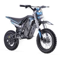 Dětská elektrická motorka MRM eDIRT 1600W modrá kola 12/10 Baterie Lithium sedlo 63cm