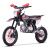 Pitbike MiniRocket DT125 17/14, světlo, el startér, řazení se spojkou, sedlo 86cm, černý