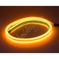 96UN01-2 LED pásek, dynamické blinkry oranžová / poziční světla bílá, 45 cm