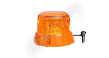 wl404 Robustní oranžový LED maják, oranž.hliník, 48W, ECE R65