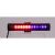 kf016-15br Gumové výstražné LED světlo vnější, modro-červené, 12V, 150mm