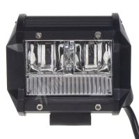wl-821wo LED světlo obdélníkové bílé/oranžový predátor s pozičním světlem, 99x80x65mm