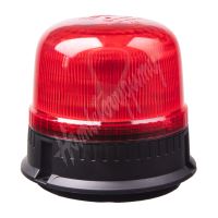 wl825red LED maják, 12-24V, 24xLED červený, magnet, ECE R65