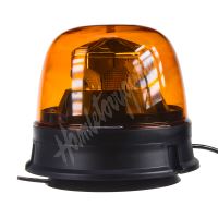 wl73 LED maják, 12-24V,  10x1,8W, oranžový, magnet, ECE R65 R10