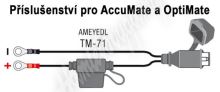 TM-71 příslušenství k Accumate a Optimate - propojení s očky s těsněním
