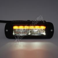 wl-460AB LED světlo obdélníkové s oranžovým výstražným světlem, ECE R10, R65