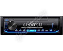 KD-X151 JVC autorádio bez mechaniky/USB/AUX/modré podsvícení/odnímatelný panel