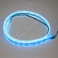 LFT60slimiceblu LED silikonový extra plochý pásek ledově modrý 12 V, 60 cm