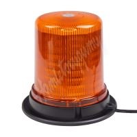 wl184fix LED maják, 12-24V, 128x1,5W oranžový, pevná montáž, ECE R65
