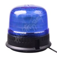 wl825blue LED maják, 12-24V, 24xLED modrý, magnet, ECE R65