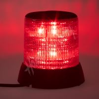 VZ06 LED maják, červený, 10-30V, pevná montáž