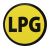 Samolepka LPG (70 mm)