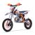 Pitbike MiniRocket DT125 17/14 Automat, světlo, el startér, sedlo 86cm, oranžový