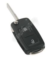 48VW116 Náhr. obal klíče pro VW 2011-, 2-tlačítkový (jednodílný)
