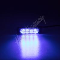 kf004EM5Wblu SLIM výstražné LED světlo vnější, modré, 12-24V, ECE R65