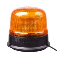 wl825 LED maják, 12-24V, 24xLED oranžový, magnet, ECE R65