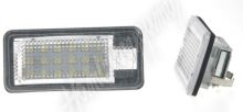 RZau04 LED osvětlení SPZ do vozu Audi A3, A4, A6, A8, Q7