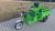 Nákladní elektrická tříkolka Advento Maxi v zelené barvě vč. redukce rychlostI možnost SPZ