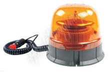 wl71 LED maják, 12-24V, 45xSMD2835 LED, oranžový, magnet, ECE R65