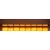 kf77-1204 LED alej voděodolná (IP67) 12-24V, 72x LED 1W, oranžová 1204mm, ECE R65