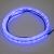 LFT60slimblu LED silikonový extra plochý pásek modrý 12 V, 60 cm