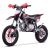 Pitbike MiniRocket DK125 14/12 Automat, el startér, sedlo 70cm černý