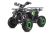 Dětská čtyřtaktní čtyřkolka ATV Hunter 125ccm zelená 1 rych. poloautomat 8&quot; kola