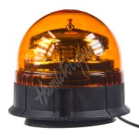 911-90m PROFI LED maják 12-24V 12x3W oranžový, magnet, ECE R65