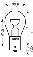 OS7511 OSRAM 24V P21W (BA15s) 21W standard (10ks)