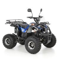 56155 Elektro čtyřkolka ATV s homologací 45 km/h. 1200W 72V/20Ah modrá tažné zařízení