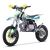 Pitbike MiniRocket DK125 14/12 Automat,el startér, sedlo 70cm modrý